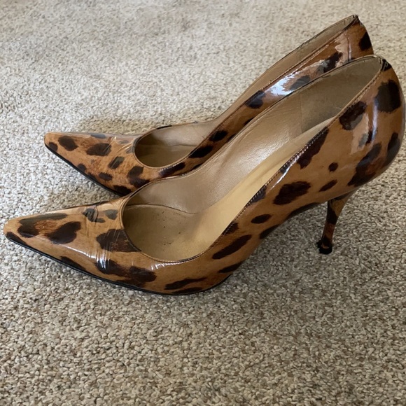 Vintage Stuart Weitzman leopard pumps - Picture 3 of 7